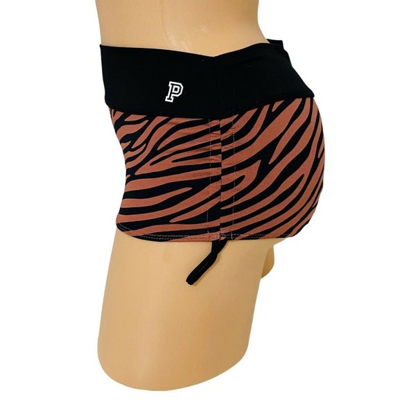 Victoria's Secret PINK EXTRA SMALL Graphic Gym to Swim Shortie Shorts NEW - Picture 3 of 4